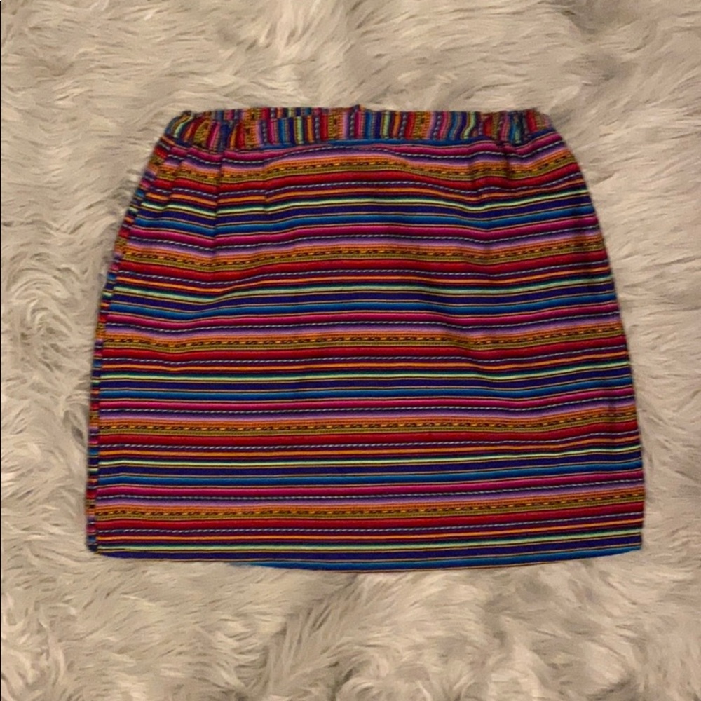 Handmade traditional Peruvian skirt
